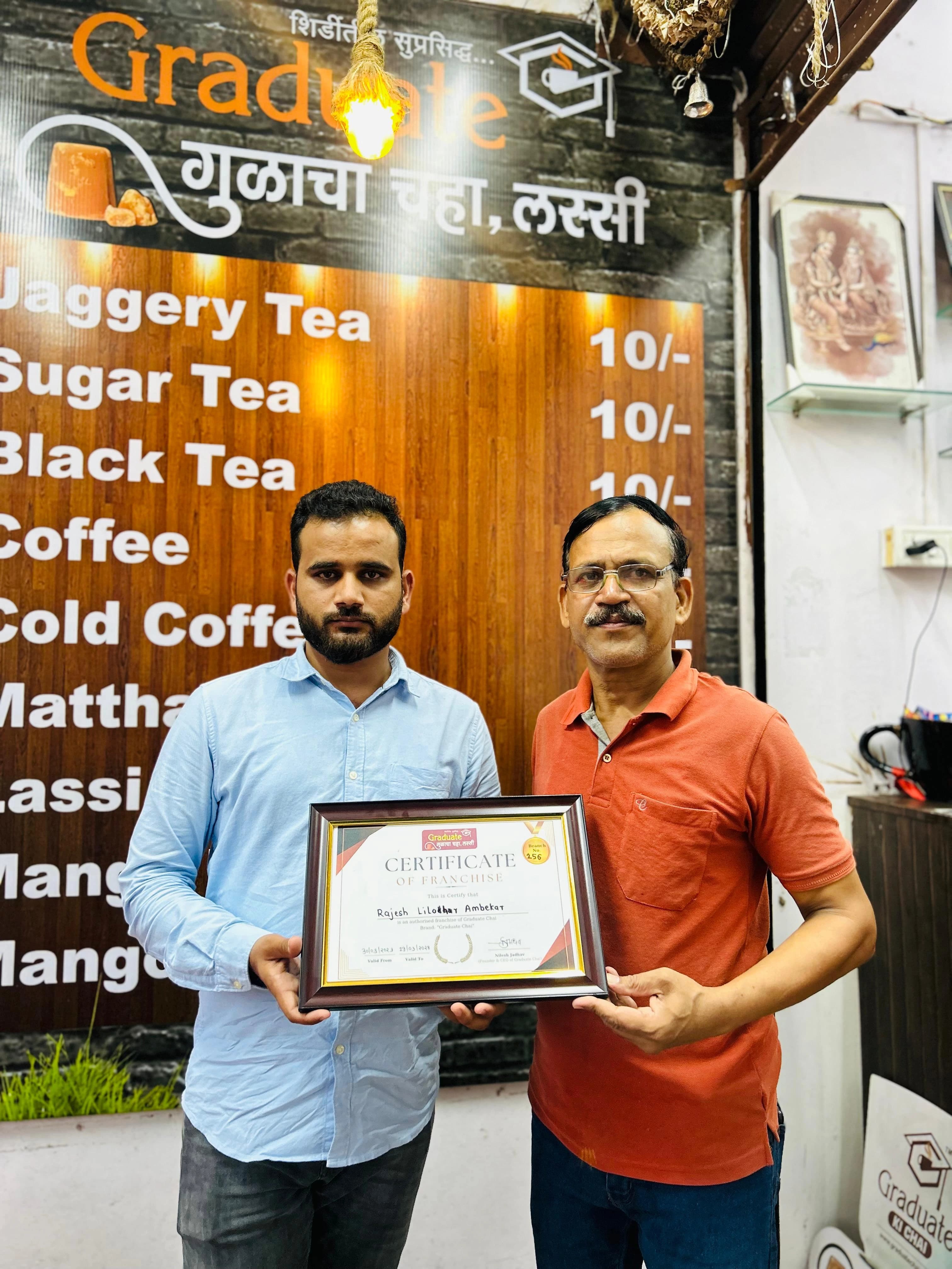 Graduate Chai Opens 50th Franchise Location in Bangalore